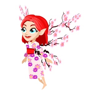 Jiao the Cherry Blossom Pixie